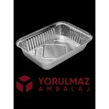 Yorulmaz Ambalaj Kullan At Kapaklı Alüminyum Kase 1000 gr – 24 Adet - 1 kg