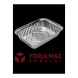 yorulmaz ambalaj Kullan At Kapaklı Alüminyum Kase 1500 gr – Büyük Boy – 24 Adet
