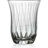 Yorulmaz Kesme Badem Desenli Çay Bardağı - 1 Adet - 125 ml