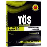 YÖS IQ Deneme Sınavları 35 Sınav Metropol Yayınları