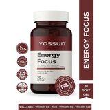 Yossun Energy Focus Kore Ginsengi İçeren Yumuşak Kapsül Takviye Edici Gıda