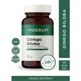 Yossun Gınkgo Bıloba Ginkgo Içeren Yumuşak Kapsül Takviye Edici Gıda