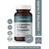 Yossun L-Karnitin, Taurin, Glutatyon ve Koenzim Q10 İçeren Tablet Takviye Edici Gıda