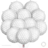 YOTHORN 12 Adet Golf Balonları, 18 İnç Golf Partisi Folyo Balonları, Spor Mylar Balonlar Golf Doğum Günü Süslemeleri Golf Partisi Spor Temalı Parti Malzemeleri (Golf)