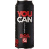 You Can Black Edition Enerji Içeceği 500 ml 12'li