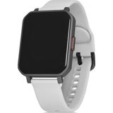 You Smart F12-YF122 Black & Gray Silikon Akıllı Kol Saati - Gri