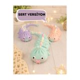 You Toys 1 Adet Sürpriz Renkli Dragon Çin Mantısı (Sert Versiyon ) 16 cm Oyuncak