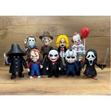 You Toys Halloween 9lu Set Figür Oyuncak(Freddy+Chucky+Jigsaw+Michael+Jason+Ghostface.. - Standart