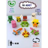 You Toys Minecraft 10LU Figür Seti Minik Oyuncak 10 Adet