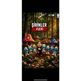 You Toys Şirinler 8li Set Hareketli Eklemli 5-7 cm Şirine,şirin Baba, Gargamel Dahil 8 Adet Oyuncak