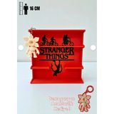 You Toys Stranger Things Baskılı Stand - Demogorgon Anahtarlık Hediyeli / 16X16CM - Standart