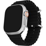 You Watch A8-A85PRO You Smart Silver & Black Silicon Unisex Kol Saati - 35 - 48 mm - Siyah - Gümüş - Yok