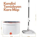 Youban Temiz ve Kirli Suyu Ayıran Otomatik Mop Temizlik Seti