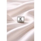 Youday Accessories Nomination Uyumlu K Harf Charm | Çelik Bileklik Aksesuarı | Kişiye Özel Harf Modülü | Minimal & Şık Tasarım