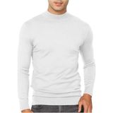 Youknitwear You Balıkçı Yaka Erkek Triko Kazak - 001-Beyaz - S