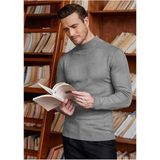 Youknitwear You Balıkçı Yaka Erkek Triko Kazak - Beyaz - M