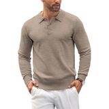 Youknitwear You Maicon Erkek Triko Kazak - 0-Kahverengi - S