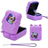 YouKnow Bitzee Disney İnteraktif Oyuncak Dijital Evcil Hayvan ve Kılıf, Bitzee Sanal Elektronik Evcil Hayvan Aksesuarları için Koruyucu Kılıf (Yalnızca Kılıf) (Mor)