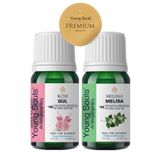 Young Souls 10 ml Aromaterapi Gül Uçucu Yağ + 10 ml Melisa Uçucu Yağ