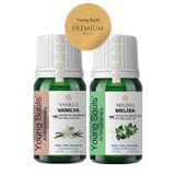 Young Souls 10 ml Aromaterapi Vanilya Uçucu Yağ + 10 ml Melisa Uçucu Yağ