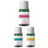 Young Souls Aromatherapy Cheer Up Set (Neşe, Huzur, Aşk) Uçucu Yağ Karışımı%100 Pure 10 ml