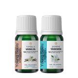 Young Souls Aromatherapy Vanilla & Jasmine Essential Oil Vanilya & Yasemin Uçucu Yağ 10ml+10ml