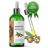 YOUNG SOULS Macadamia Carrier Oil ( Cold Pressed ) Makademya Cevizi Bitkisel Taşıyıcı Yağ ( Soğuk Sıkım ) 100 ml