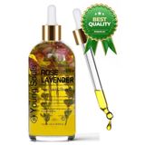 YOUNG SOULS Rose Lavender Multi Use Oil Gül Lavanta Yüz Saç Tırnak & Cilt Serumu Kuru Yağ 100 Ml