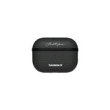 YoungKit Airpods Pro 2.nesil Kılıf Magsafe Uyumlu Aramid Fiber Youngkit 1500D Kevlar Extreme Wing Seri Siyah