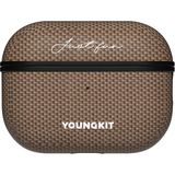 YoungKit Airpods Pro 2.nesil Kılıf Magsafe Uyumlu Aramid Fiber Youngkit 1500D Kevlar Extreme Wing Serisi Gold