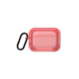 Youngkit Airpods Pro 2 Uyumlu Kılıf Saydam Jelly Tasarımlı Youngkit Candy Serisi Kılıf Kırmızı