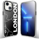 YoungKit Apple iPhone 13 Baskılı Desenli World Trip Serisi Cep Telefonu Arka Kapak