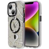 Youngkit Apple iPhone 14 Plus Kılıf Magsafe Şarj Özellikli Youngkit Water-Ink Serisi Kapak