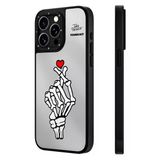 Youngkit Apple İphone 15 Pro Kılıf Tobias Fonseca Tasarımlı Youngkit Mirror Kapak