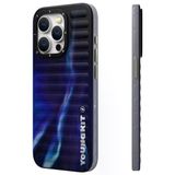 Youngkit Apple İphone 15 Pro Max Kılıf Kuzey Işıkları Desenli Youngkit Aurora Serisi Kapak