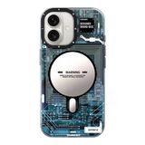 Youngkit Apple İphone 16 Kılıf Magsafe Şarj Özellikli Youngkit Technology Serisi Kapak