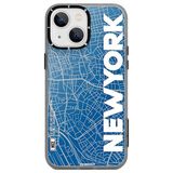 Youngkit Cl014 İphone 13 New York Sert Silikon Kılıf
