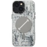 YoungKit CX017 iPhone 14 Sert Silikon Beyaz Kılıf