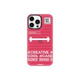 Youngkit iPhone 12 Pro Max Uyumlu Kılıf Luggage FireFly Serisi Kapak Pembe