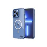 Youngkit Iphone 12 Pro Max Uyumlu Kılıf Magsafe ile Uyumlu Coloured Glaze Serisi Kapak, Mavi