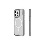 Youngkit iPhone 13 Pro Max Uyumlu Kılıf Magsafe ile Uyumlu Youngkit Rock Sand Serisi Kapak Gri