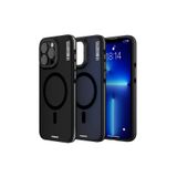 Youngkit iPhone 13 Pro Max Uyumlu Kılıf Magsafe ile Uyumlu Youngkit Rock Sand Serisi Kapak Siyah