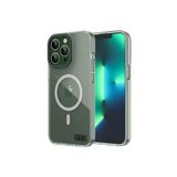 Youngkit Iphone 13 Pro Uyumlu Kılıf Magsafe ile Uyumlu Coloured Glaze Serisi Kapak, Yeşil
