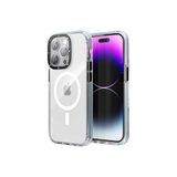 Youngkit Iphone 13 Pro Uyumlu Kılıf Magsafe ile Uyumlu Exquisite Serisi Kapak, Mavi