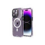 Youngkit Iphone 13 Pro Uyumlu Kılıf Magsafe ile Uyumlu Exquisite Serisi Kapak, Mor