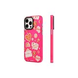Youngkit İphone 13 Uyumlu Kılıf Bethany Green Tasarımlı Youngkit Sweet Language Kapak Pembe