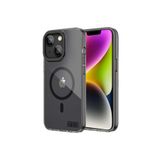 Youngkit Iphone 13 Uyumlu Kılıf Magsafe ile Uyumlu Coloured Glaze Serisi Kapak, Siyah