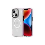 Youngkit Iphone 13 Uyumlu Kılıf Magsafe ile Uyumlu Jane Sand Serisi Kapak, Pembe