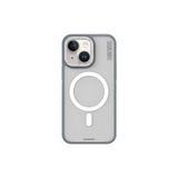Youngkit iPhone 13 Uyumlu Kılıf Magsafe ile Uyumlu Youngkit Rock Sand Serisi Kapak Gri