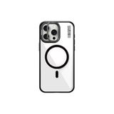 Youngkit iPhone 14 Pro Max Uyumlu Kılıf Magsafe ile Uyumlu Youngkit Crystal Grid Siyah